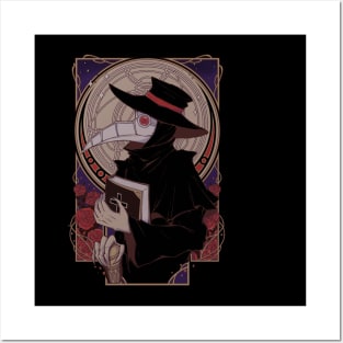 Dark Plague Doctor Posters and Art